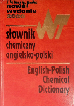 Słownik chemiczny angielsko - polski