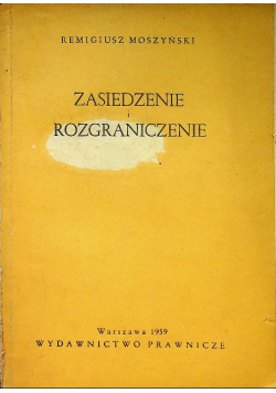 Zasiedzenie i rozgraniczenie