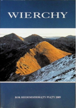 Wierchy Rok siedemdziesiąty trzeci