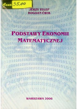 Podstawy ekonomii matematycznej
