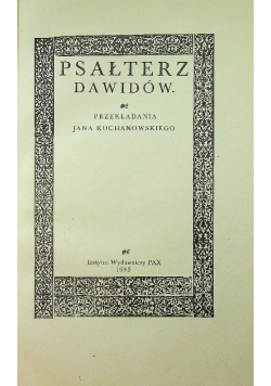 Psałterz Dawidów