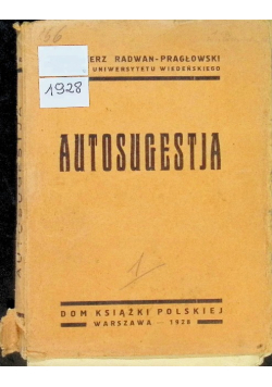 Autosugestja 1928 r.