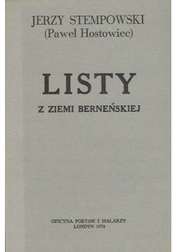 Listy Z Ziemi Berneńskiej