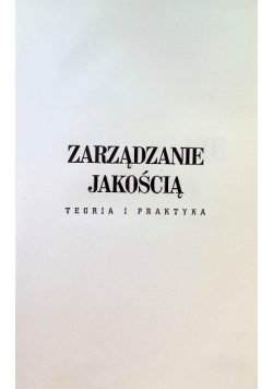 Zarządzanie jakoscią
