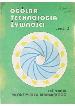 Ogólna technologia żywności Część 2