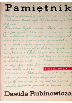 Pamiętnik Dawida Rubinowicza