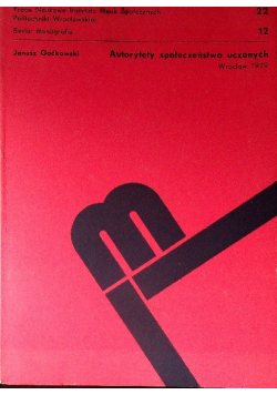 Autorytety społeczeństwa uczonych Nr 22 / 79