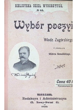 Wybór poezyi 1899 r.