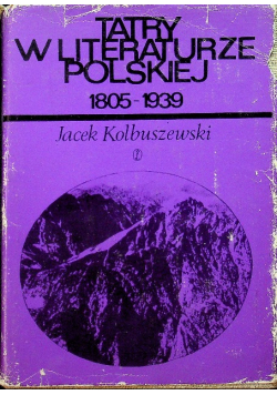 Tatry w literaturze polskiej 1805 -1939