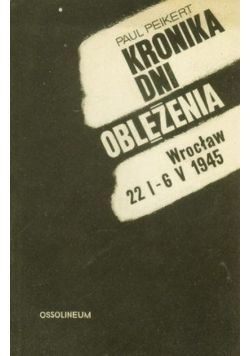 Kronika dni oblężenia