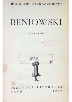 Beniowski 1947 r.