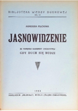 Jasnowidzenie 1935 r.