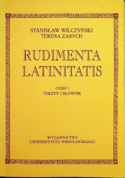 Rudimenta Latinatis Część 1