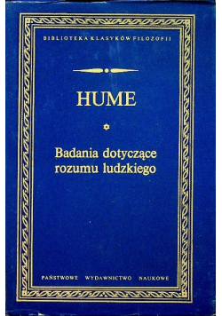 Badania dotyczące rozumu ludzkiego