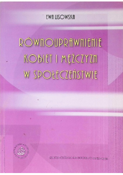 Równouprawnienie kobiet i mężczyzn w społeczeństwie