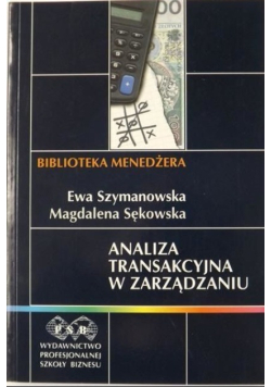 Analiza transakcyjna w zarządzaniu
