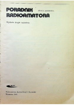 Poradnik radioamatora