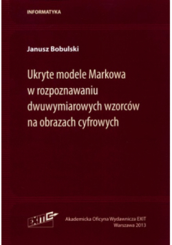 Ukryte modele Markowa w rozpoznawaniu dwuwymiarowych wzorców na obrazach cyfrowych