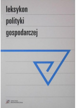 Leksykon polityki gospodarczej