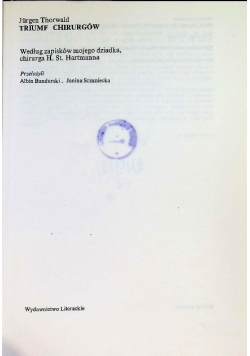 Triumf chirurgów