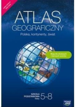 Atlas geograficzny SP Polska kontynenty