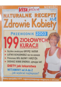 Naturalne recepty na zdrowie kobiety.