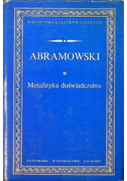 Metafizyka  doświadczalna