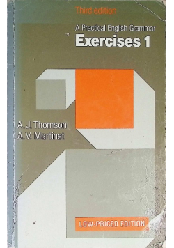A practical english grammar exercises Tom 1