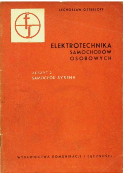 Elektrotechnika samochodów osobowych Tom 2