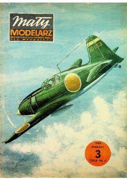 Mały modelarz Nr 3 / 84 Japoński samolot myśliwski