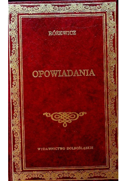 Różewicz Opowiadania