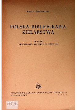 Polska Bibliografia Zielarstwa