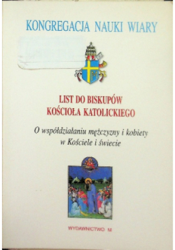 List do Biskupów Kościoła Katolickiego o współdziałaniu mężczyzn i kobiety w Kościele i świecie