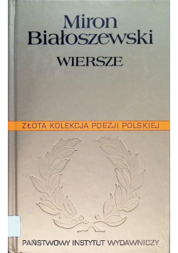 Białoszewski Wiersze