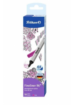Cienkopis Fineliner 96 0,4mm różowy (10szt)