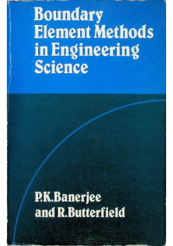 Boundary element methods in engineering science
