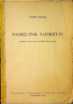 Podręcznik sanskrytu