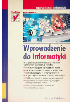 Wprowadzenie do informatyki