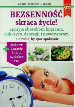 Bezsenność skraca życie