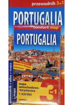 Portugalia 3w1: przewodnik + atlas + mapa