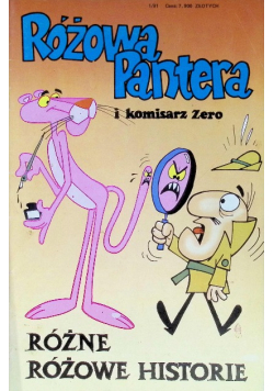 Różowa pantera i komisarz zero różne różowe Nr 1 / 91