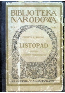 Listopad, 1923r.