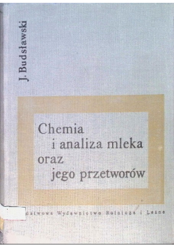 Chemia i analiza mleka oraz jego przetworów