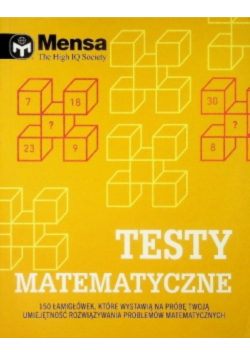 Mensa testy matematyczne