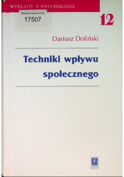 Techniki wpływu społecznego