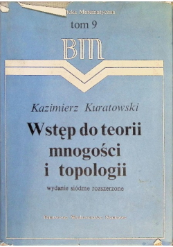 Wstęp do teorii mnogości i topologii