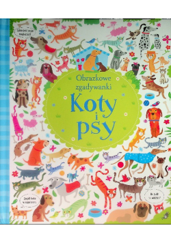 Obrazkowe zgadywanki Koty i psy