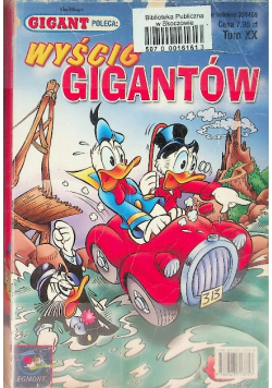 Walt Disney Gigant poleca Tom 20 Wyścig gigantów