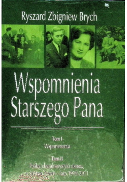 Wspomnienia Starszego Pana Tom I i II