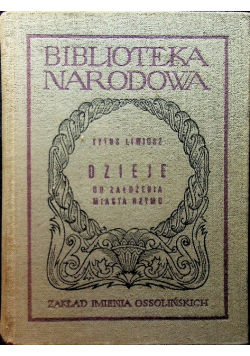 Dzieje od założenia miasta Rzymu